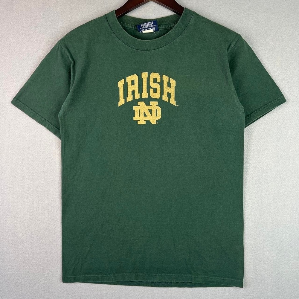 University of Notre Dame Fighting Irish Green Jansport Tee Shirt S